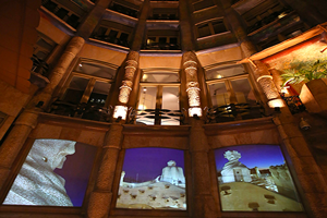 Spettacolo serale alla Pedrera